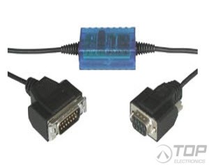 WuT 84004, Serial Interface, RS232&lt;&gt;20mA S5 Interface Cable, 4 kV isolated