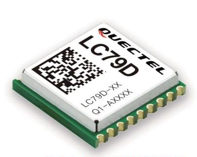 Quectel LC79D(A), Ultra-Small Dual-Band Multi-Constellation GNSS Standalone Module
