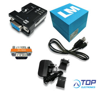 LM048-3006 Bluetooth v2.0, v2.1 RS232 Serial Adapter in Retail Packing (SRP)