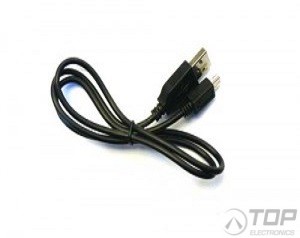LM161, Cable, USB to mini-USB, 0.5m Black