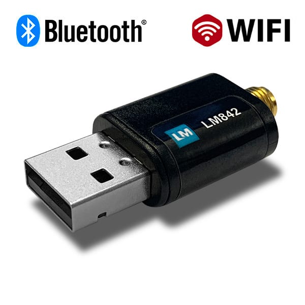 LM842-8426 US, WiFi 802.11ac / 5.0 2T2R USB Combi Adapter with SMA antenna connector